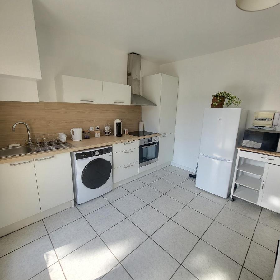 Bel Appartement Avec Jardin De 30M2 , Climatise Avec Parking Et Arrivee Autonome Cabestany Exterior foto